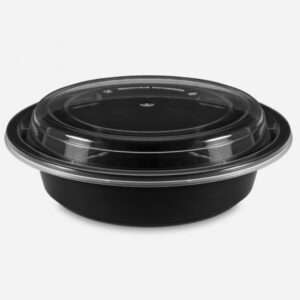 450ML ROUND CONTAINER WITH DOME LID (RO-16)