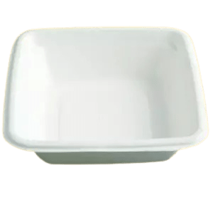 150ML SQUARE BIO BOWL (WHITE)