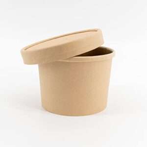 500ML ROUND KRAFT CONTAINER