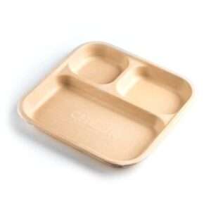 3 COMPARTMENT ALUMINIUM FOIL CONTAINER