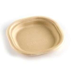 6" BIO PLATE (NATURAL)