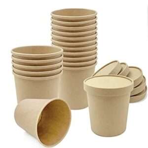 750ML ROUND KRAFT CONTAINER