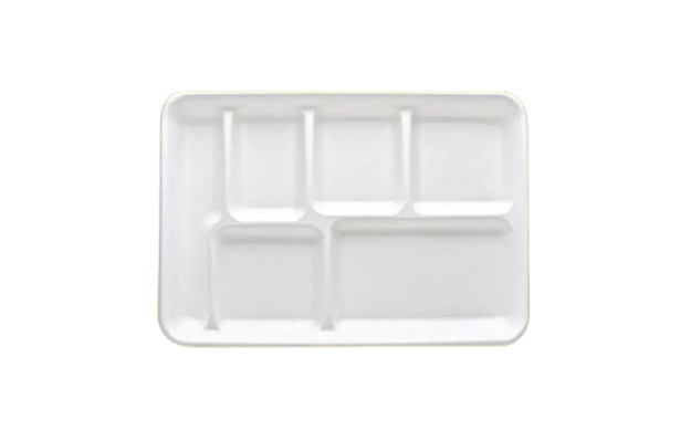 6 COMPARTMENT MEAL TRAY