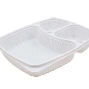 3 COMPARTMENT MEAL TRAY-XL