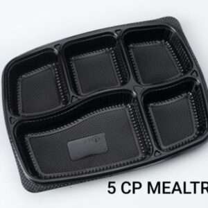 5 COMPARTMENT MEAL TRAY