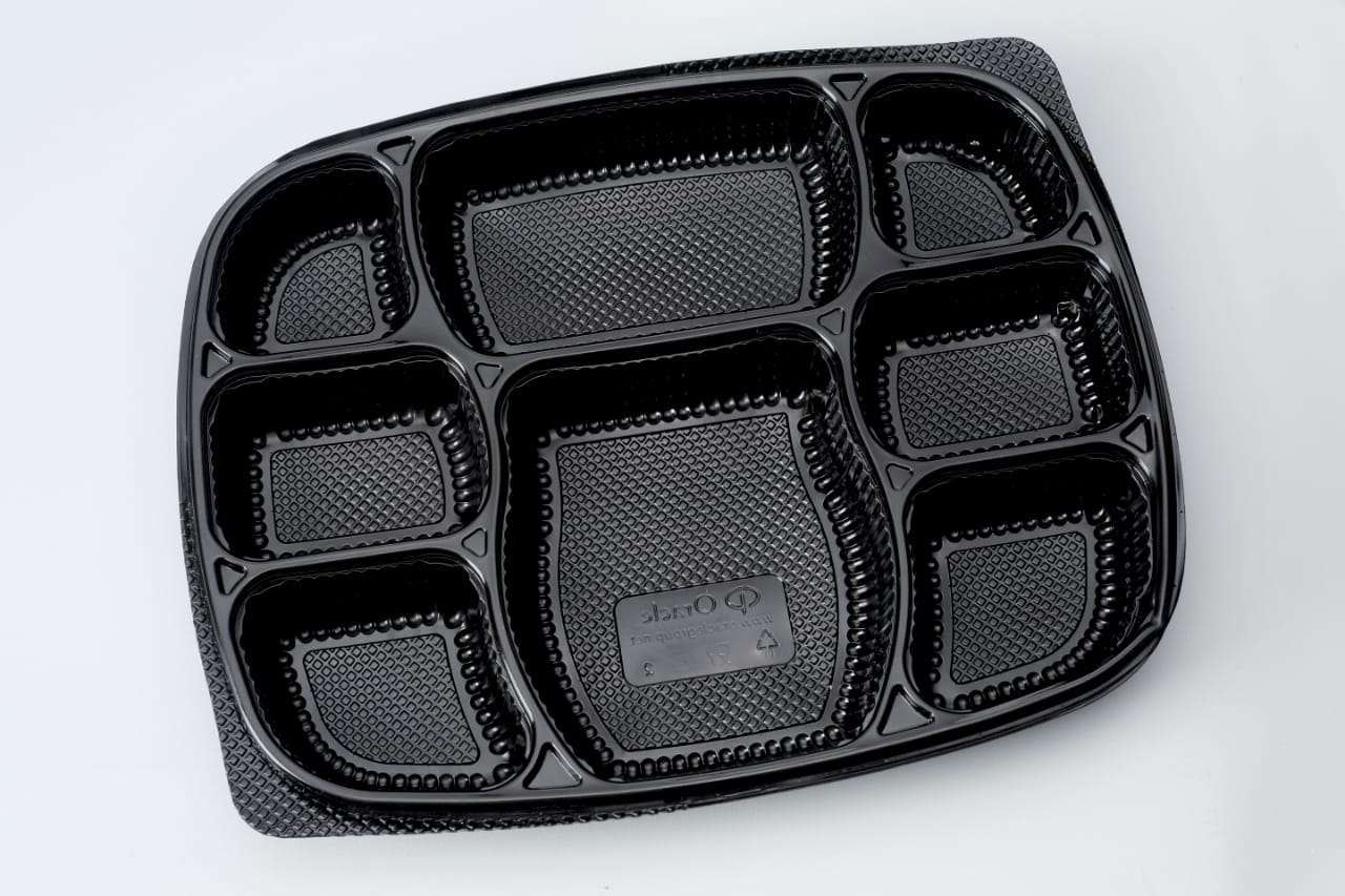 8 COMPARTMENT MEAL TRAY
